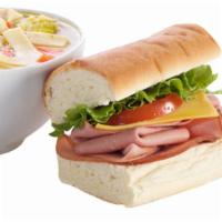 Soup With 4 Inch Sub · 