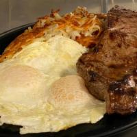Build Your Own Skillet · choose three ingredients, skillet potatoes, cheese and eggs.