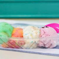 Ice Cream Flight · Four Flavors.