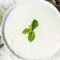 Rice Pudding · Made with fresh milk and basmati rice.