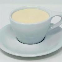 London Fog · English Breakfast Tea + Steamed Milk + Homemade Vanilla Syrup