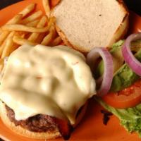 Mexi Burger · A half-pound, premium grilled burger topped with jalapeño bacon, pepper jack cheese, avocado...