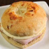 Sausage Bialy Breakfast Sandwich (2 68204 00000 ) · This toasty warm Bialy sandwich is filled with a sausage patty, egg, and pepper jack cheese.