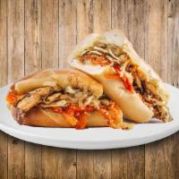 Chicken Philly Steak Club Sub · Delicious mix of mayonnaise, chicken, pepper and some veggies spread on the bread