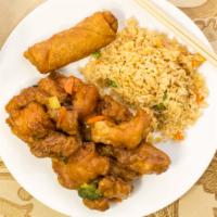 General Tso'S Chicken · Deep fried chicken with broccoli, celery, carrot, bamboo shoot, and onions in in-house Gener...