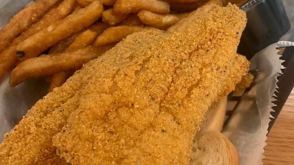 Fish Dinner · 2 pieces of fresh fried fish  with fries & coleslaw.