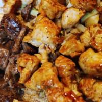 Hibachi Chicken And Steak · please tell us how would you like your steak done. 
med-rare, medium, med-well. or well-done