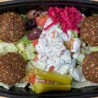 Falafel Meal · 4 pieces of falafel and salad