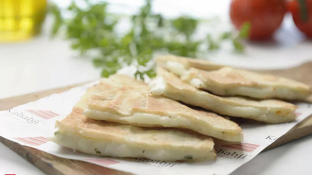 Aryeas Chesse · Cheese and stuffed in pita bread and grilled.
