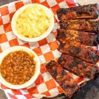 Bar-B-Que Ribs Platter · Judged Americas best ribs! Our first place award winning ribs are expertly seasoned with ove...