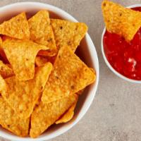 Chips & Salsa · Delicious, corn tortilla chips, served with a house special salsa.