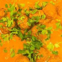 Chicken Meatballs Kofta · Cream sauce / nuts / special spices -