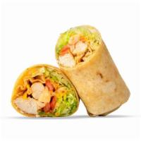 Chipotle Grilled Chicken Wrap · All natural chicken breast, lettuce, tomato, cheddar, chipotle mayo.