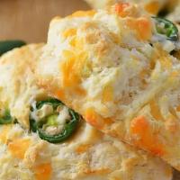 Jalapeño Queso Biscuit · Customer favorite. Our Jalapeño Queso Biscuits are inspired by a 100 year old recipe from a ...
