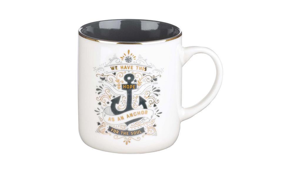Hope As An Anchor Ceramic Coffee Mug · 