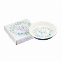 A Sweet Friendship Ceramic Pie Plate · 