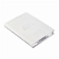 White Large Print Thinline Kjv Bible · 