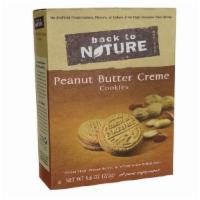 Back To Nature Peanut Butter Creme 9.6Oz · 