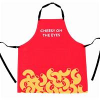 Cheesy On The Eyes Apron · Cheesy On The Eyes Apron is 100% polyester and has a 27