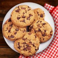 Nestlé® Toll House® Chocolate Chip Cookies (4) · Overflowing with rich 100% real chocolate Nestlé Toll House Semi-Sweet Chocolate Morsels, th...