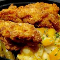 Kids Chicken Tender Bowl · Chicken Tenders and Choice of 2 Sides