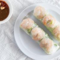 A1 - Spring Roll (2 Pcs.) · Shrimp or chicken or  tofu.