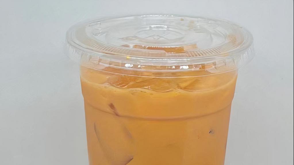 Thai Tea · Thai tea is a Thai drink made from tea, milk and sugar. The drink is made from strongly brewed Ceylon tea.