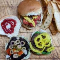 Mini M.A.C.C. Combo Triple · Three NOT-SO-SMALL mini versions of our classic M.A.C.C. Burgers, Have your taste of up to t...