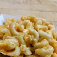 Four Cheese Mild · A special house blend of four yellow cheeses mixed with pasta and grilled for a classic old ...
