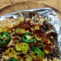 Insane M.A.C.C. Fries · You may have had loaded fries before, but our 