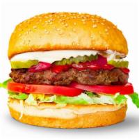 Hamburger · Includes Sesame bun, and 4oz Beef Patty. (Add your favorite toppings below)