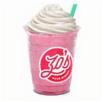 Strawberry Shake · With whipped cream.