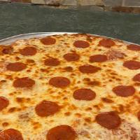 Thin Crust Pizza · BP Thin Crust Pizza is our original style crust generously sauced with our homemade savory p...