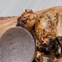 Jerk Chicken · Jerk chicken marinated in a spicy sauce that is traditionally served in Jamaica. The poultry...