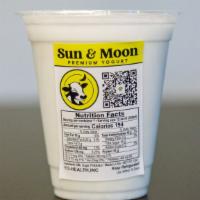 Drinkable Yogurt In Cup · Milk, sugar, yogurt culture.
