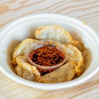 Fried Dumplings (5 Pieces) · Pork or veggie