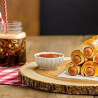 Party Platter · Pretzel Party Platter serves approximately 8-10 guests and included 8 dips of your choice.  ...