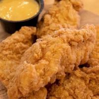 Chicken Tenders · Served With BBQ Or Honey Mustard.
