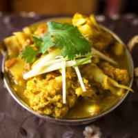 Gobhi Gulistan · Gluten free. Cauliflower and potatoes cooked with herbs and ginger.