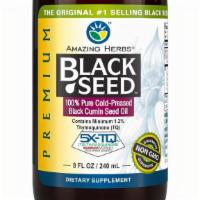 Amazing Herbs: Black Seed Oil 8 Oz · Premium black seed oil cold pressed 48 servings.