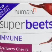 Superbeets Immune 30 Servings Cranberry Cherry Flavor · Promotes immune health and normal blood pressure.