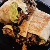 Burrito · Comes with your choice of tortilla, rice, beans, choice of meat, and choose from all our top...