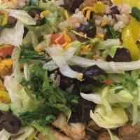 Burrito Bowl · Choose your rice, beans, protein and toppings!