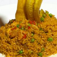 Arroz Con Vegetales/Rice With Vegetables · This dish is a colorful savory blend of rice sauteed with vegetables.