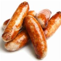 Side Of Sausage Links · A side dish containing perfectly cooked Sausage Links.