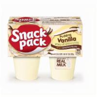 Snack Pack Vanilla · 4 -3.25 oz
