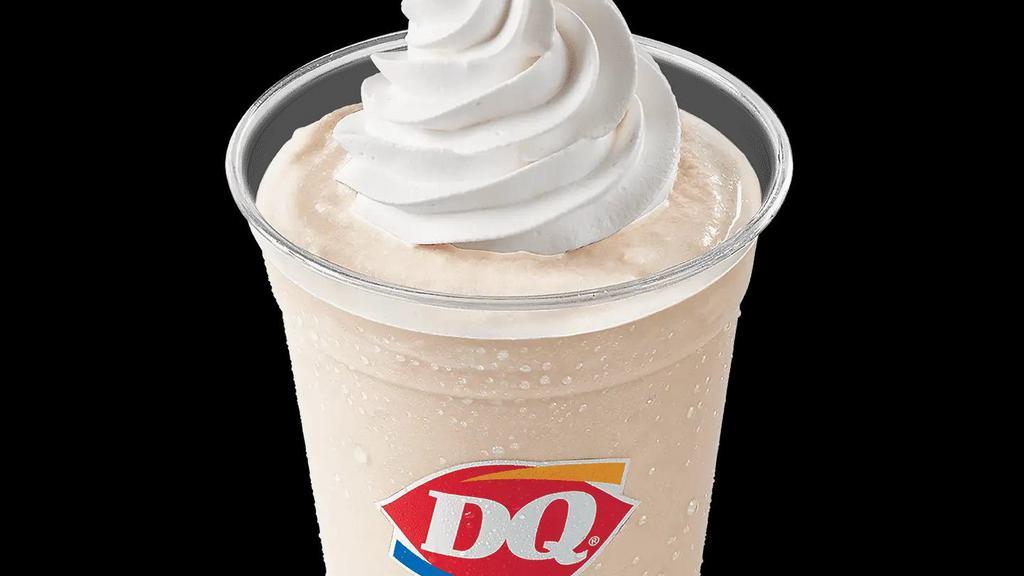 Malt · Milk, creamy DQ® vanilla soft serve and malt powder hand-blended into a classic DQ® malt garnished with whipped topping.