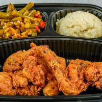 3Pc Mixed Chicken Dinner Combo · 3PC chicken dinner with your choice of fries or 2 sides