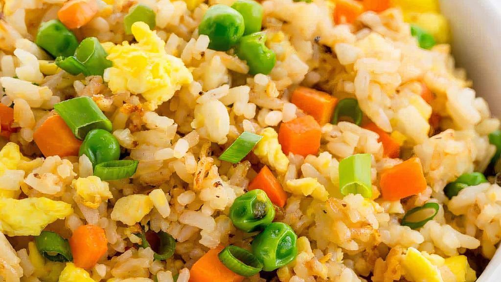 Vegetable Fried Rice · Stir fried rice.