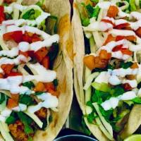 Supreme Tacos · (3) Tacos - your choice of protein, choice of flour or hard shell tortilla with mozzarella c...